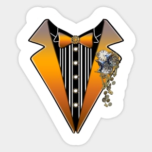 Tuxedo- Steampunk wedding Sticker